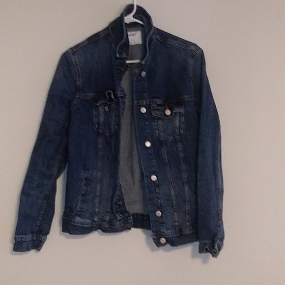 Old Navy Blue Jean Jacket - Picture 1 of 6
